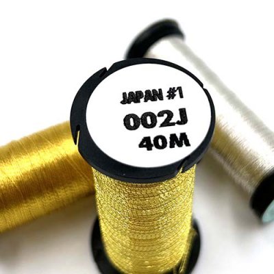 Super thin Japan #1 is used for couching or backstitching