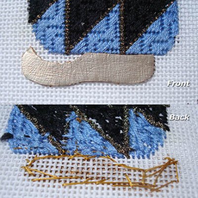 Use leather for applique