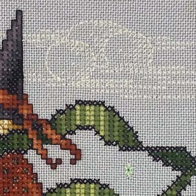 Kreinik glow-in-the-dark threads for cross stitch