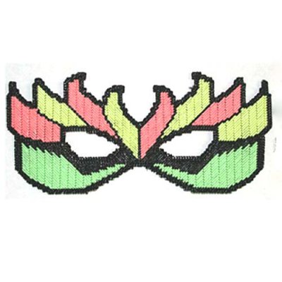 Neon Flames Mask