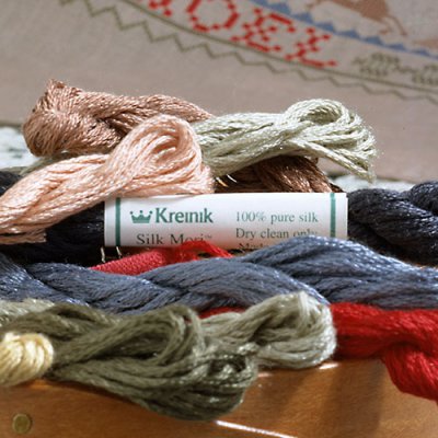 Stitched with Kreinik threads