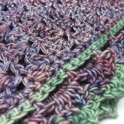 Kreinik Ombre as a carry-along in crochet