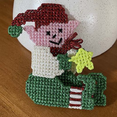 Country Elf Ornament