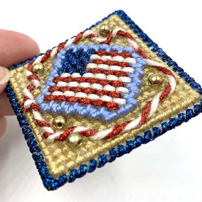 Patriotic Flag Pin