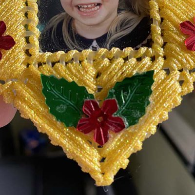 Festive Ornament Frame