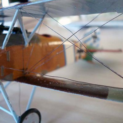Cord for another hobby: model airplanes