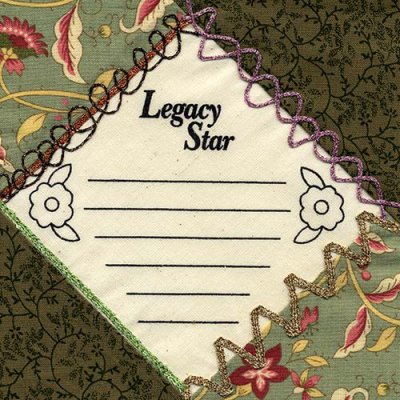 Embellished Quilt Label