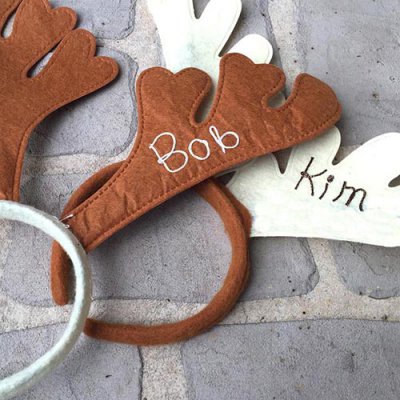 Add an "embroidered" name to anything