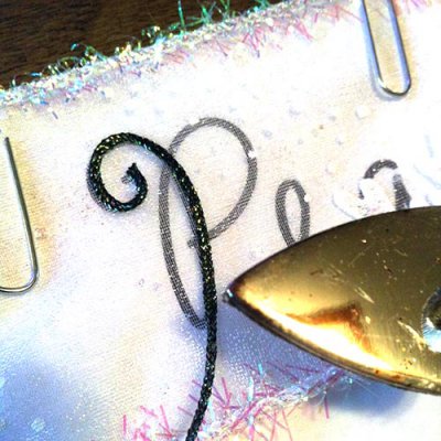 Made with Kreinik Iron-on Thread