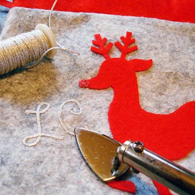 Made with Kreinik Iron-on Thread