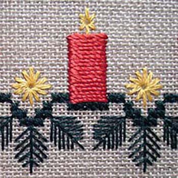 Satin Stitch with Kreinik