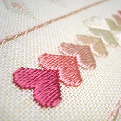 Satin Stitch with Kreinik