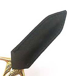 3.5" Leather Sheath for small embroidery scissors