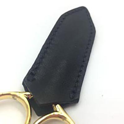Leather sheath to protect your 3.5" scissors (scissors not included)