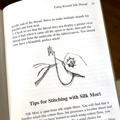 Stitcher's Guide to Silk Thread booklet