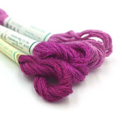 Kreinik Silk Mori is a 6-strand spun silk floss