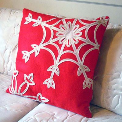 Made with Kreinik Iron-on Thread