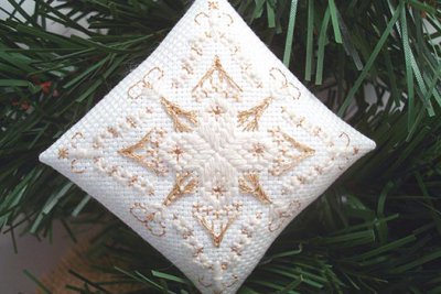 Stitch an instant heirloom for an ornament exchange