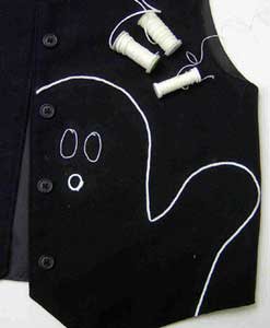 Glow-in-the-Dark Boo Vest