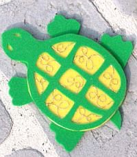 Beady Foam Turtle