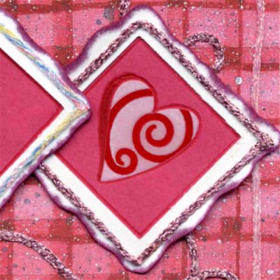 Iron-on Braid for borders on paper crafts