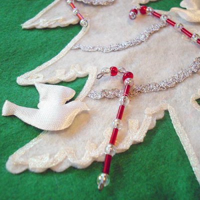 Made with Kreinik Iron-on Thread