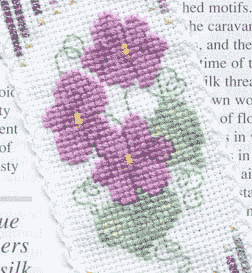 Pretty Violets Bookmark