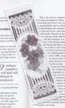 Pretty Violets Bookmark