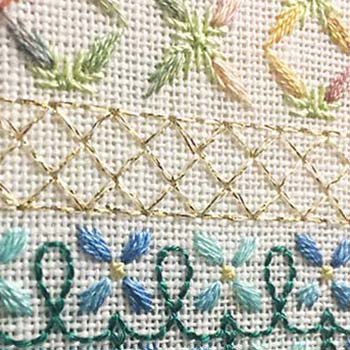 Use Kreinik Cable in specialty stitches