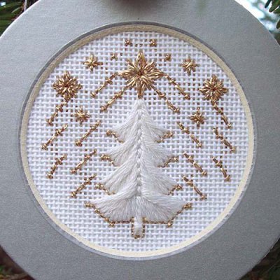 Stitched with Kreinik threads