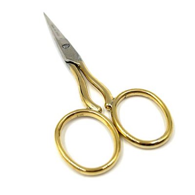 3.5" 24K Gold-Plated Scissors X320