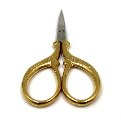 3.5" 24K Gold-Plated Artisan Scissors X3233.5" Rainbow Handle Lion's Tail Scissors X325