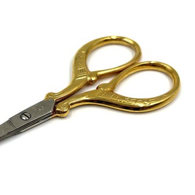 3.5" 24K Gold-Plated Artisan Scissors X3233.5" Rainbow Handle Lion's Tail Scissors X325