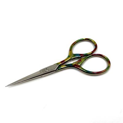 3.5" Rainbow Handle Lion's Tail Scissors X325