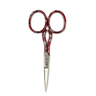 3.5" Pink/Red Handle Scissors X326