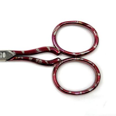 3.5" Pink/Red Handle Scissors X326