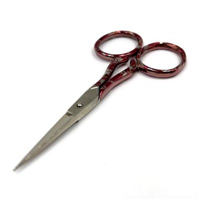 3.5" Pink/Red Handle Scissors X326