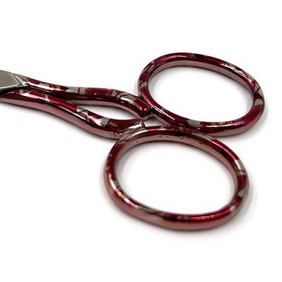 3.5" Pink/Red Handle Scissors X326