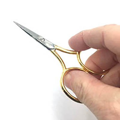 3.5" Gold Handled Embroidery Scissors