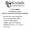 Kreinik Ribbon info