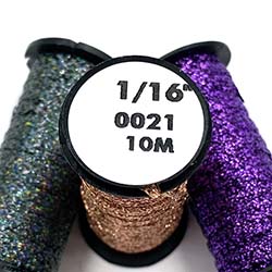 This ribbon is the smallest of our metallic ribbons
