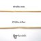 #2 Bullion Matte (Rough Purl) Gold