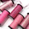 Have fun making things with pink Kreinik threads