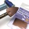 Kreinik sells adhesive press cloths that fit on craft irons