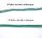 #7 Bullion Matte (Rough Purl) Green