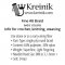 Kreinik Braid info