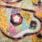 Use iron-on ribbon to complement crazy quilt stitches