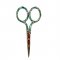 3.5" Tartan Green Scissor x313