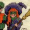 Cross stitch with Kreinik