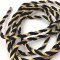Black & Gold 2.5MM Torsade